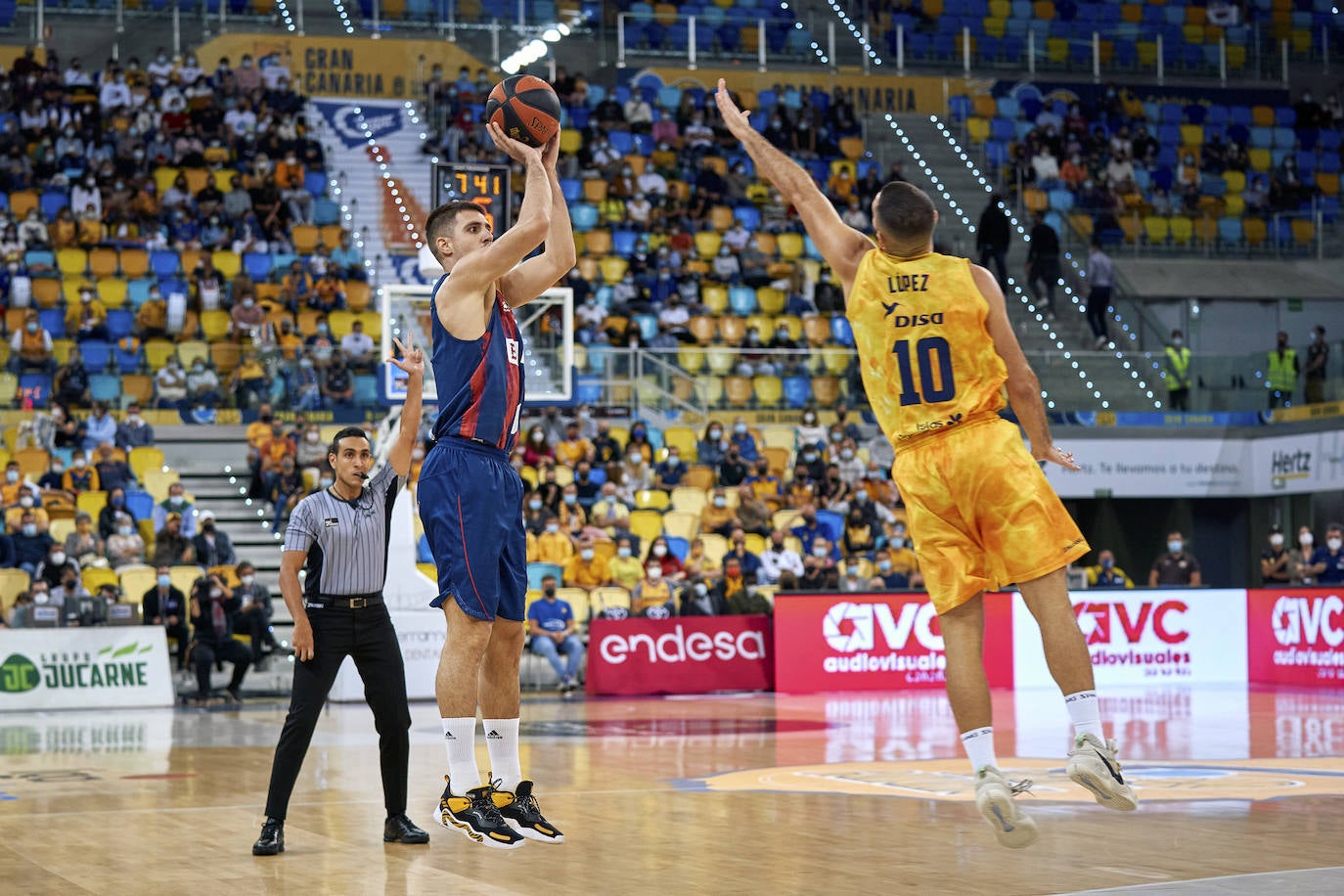 Fotos: Las mejores imágenes del Gran Canaria - Baskonia