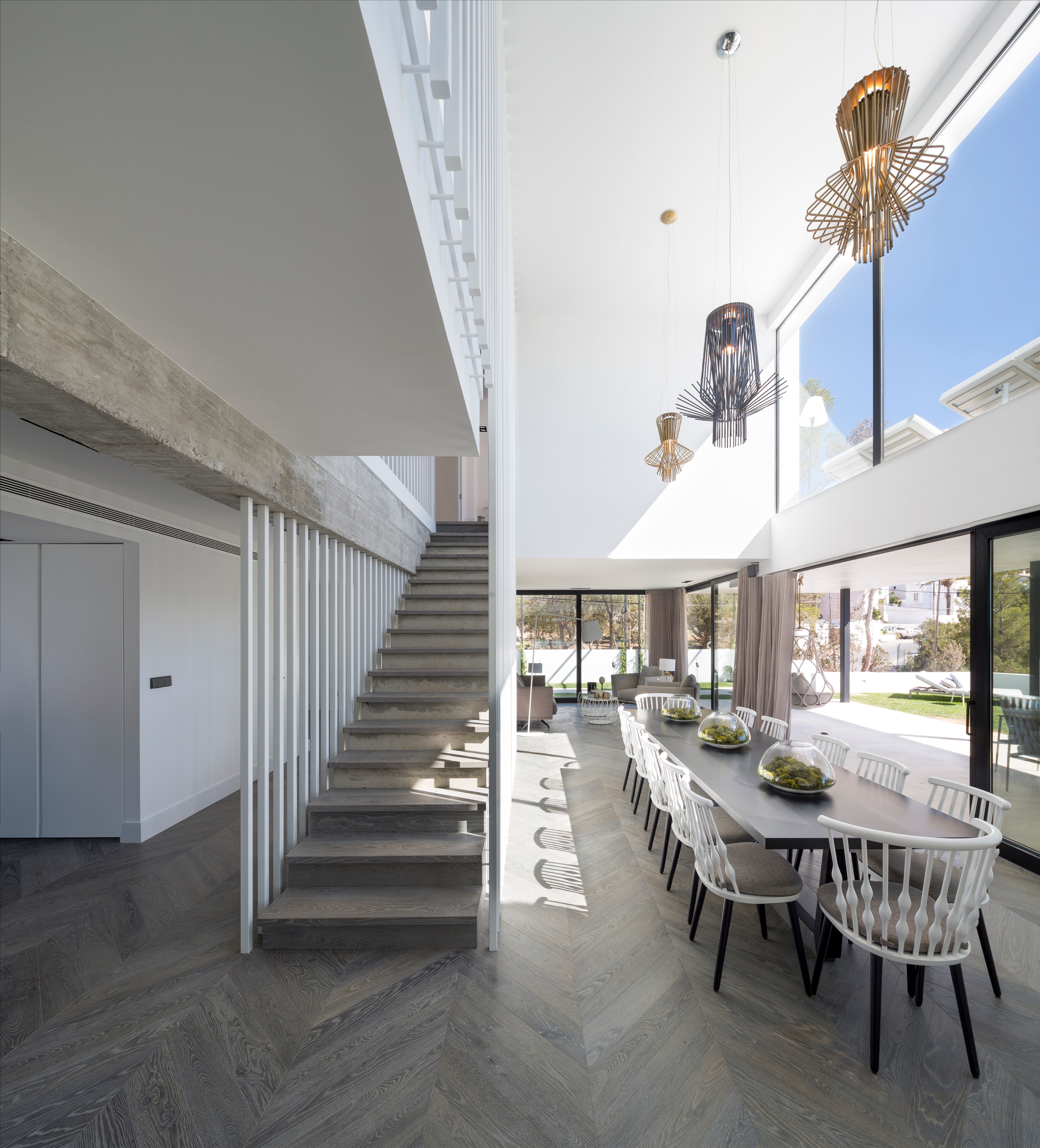 Fotos: Una interiorista vizcaína reforma el lujoso chalet de un futbolista en Ibiza