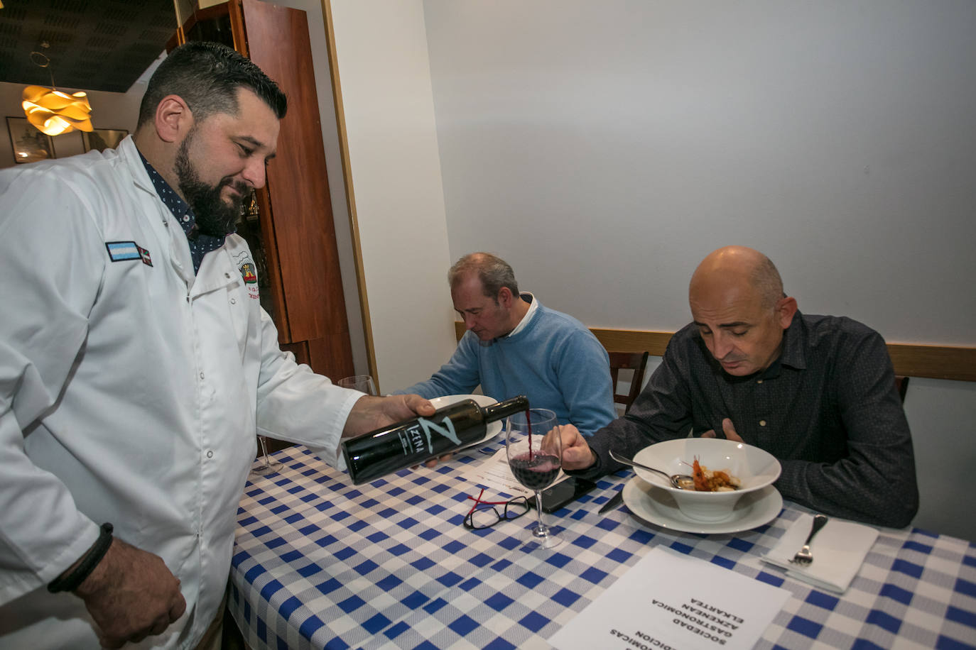Fotos: El falso mito del remojo en Azkenean en Azkenean
