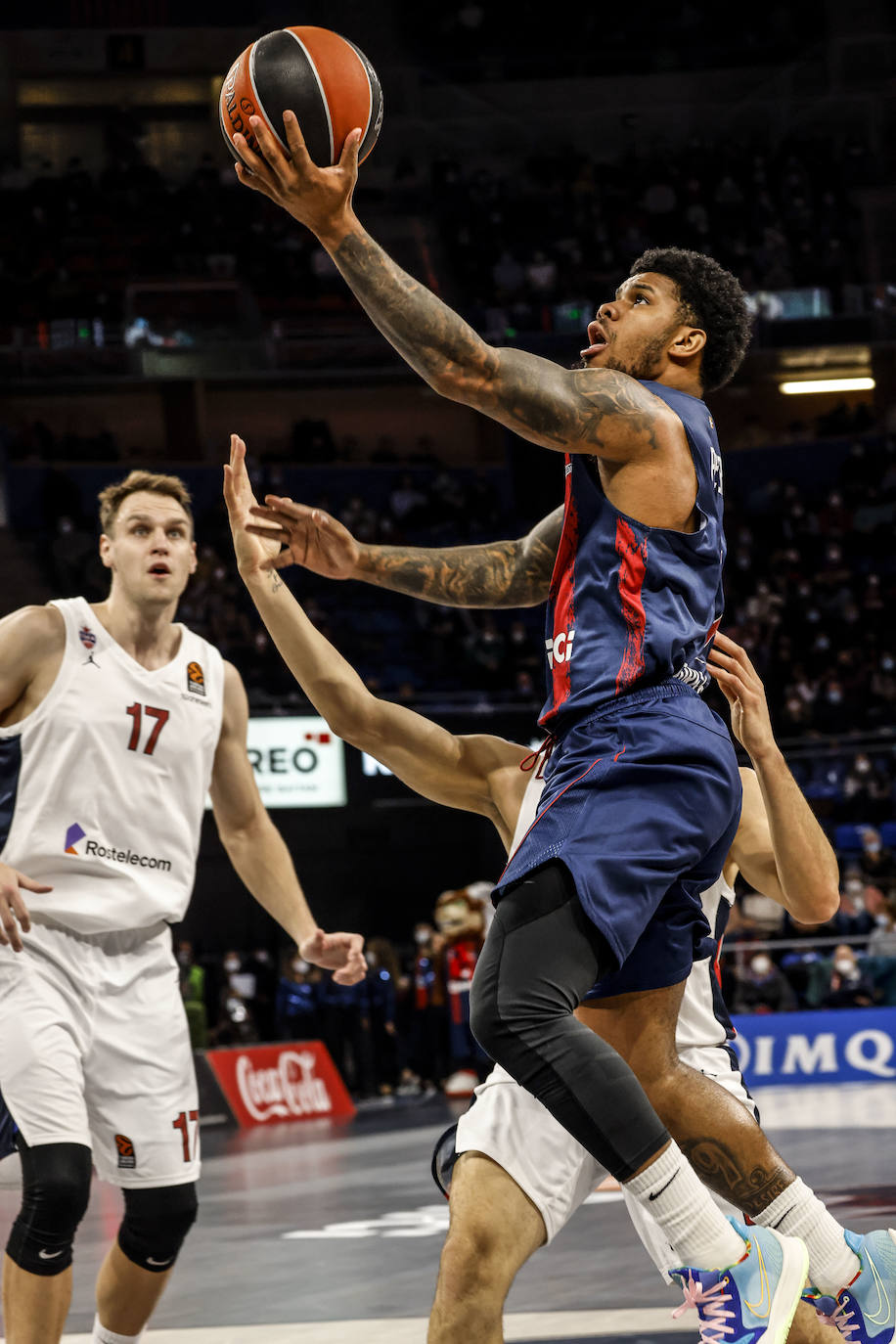 Fotos: Las mejores imágenes del Baskonia - CSKA Moscú