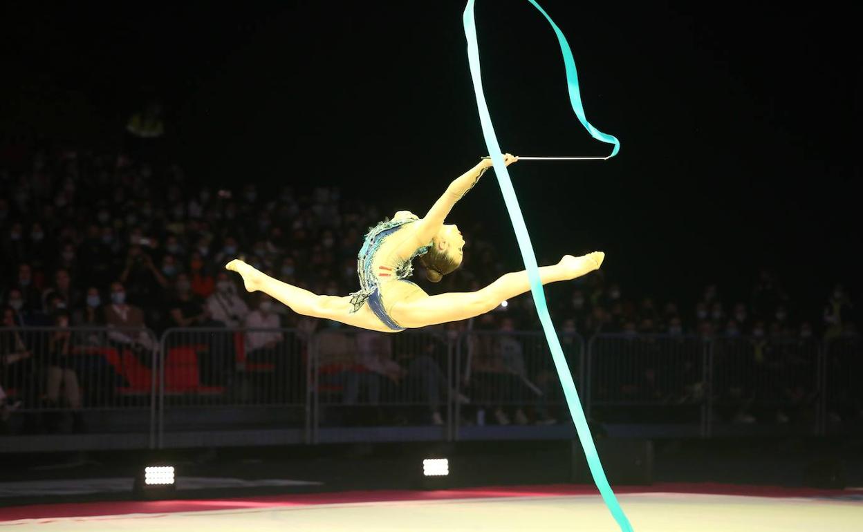 Una de las actuaciones en la gala. 
