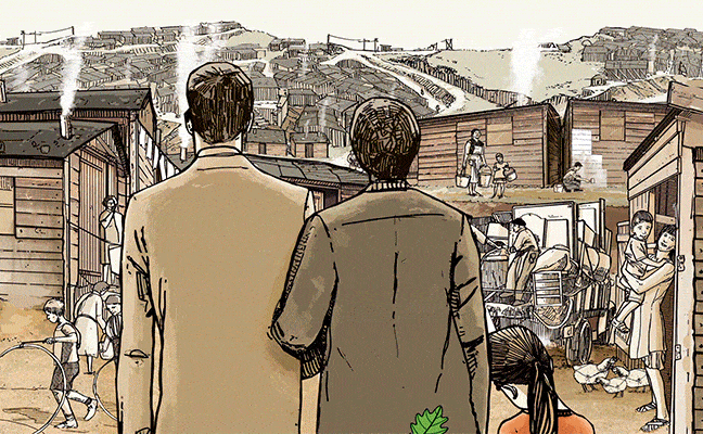 'Las casitas de hojalata' de Bilbao dan el salto al libro