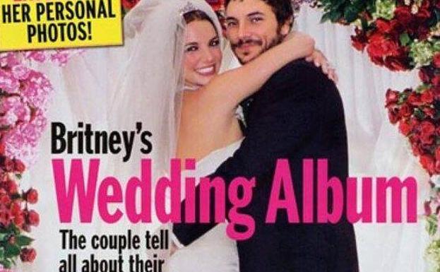 La boda de Britney Spears con Kevin Federline. 