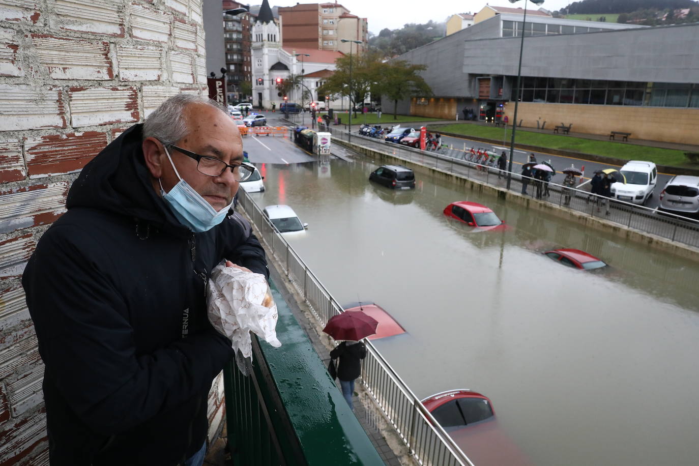 Fotos: Las inundaciones en Zorroza, en imágenes