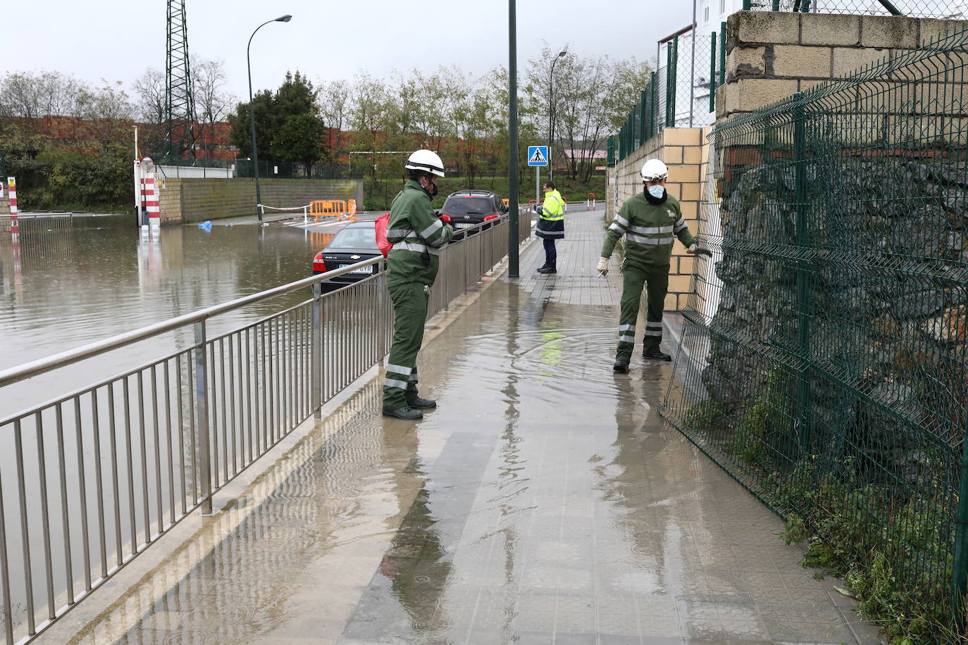 Fotos: Las inundaciones en Zorroza, en imágenes