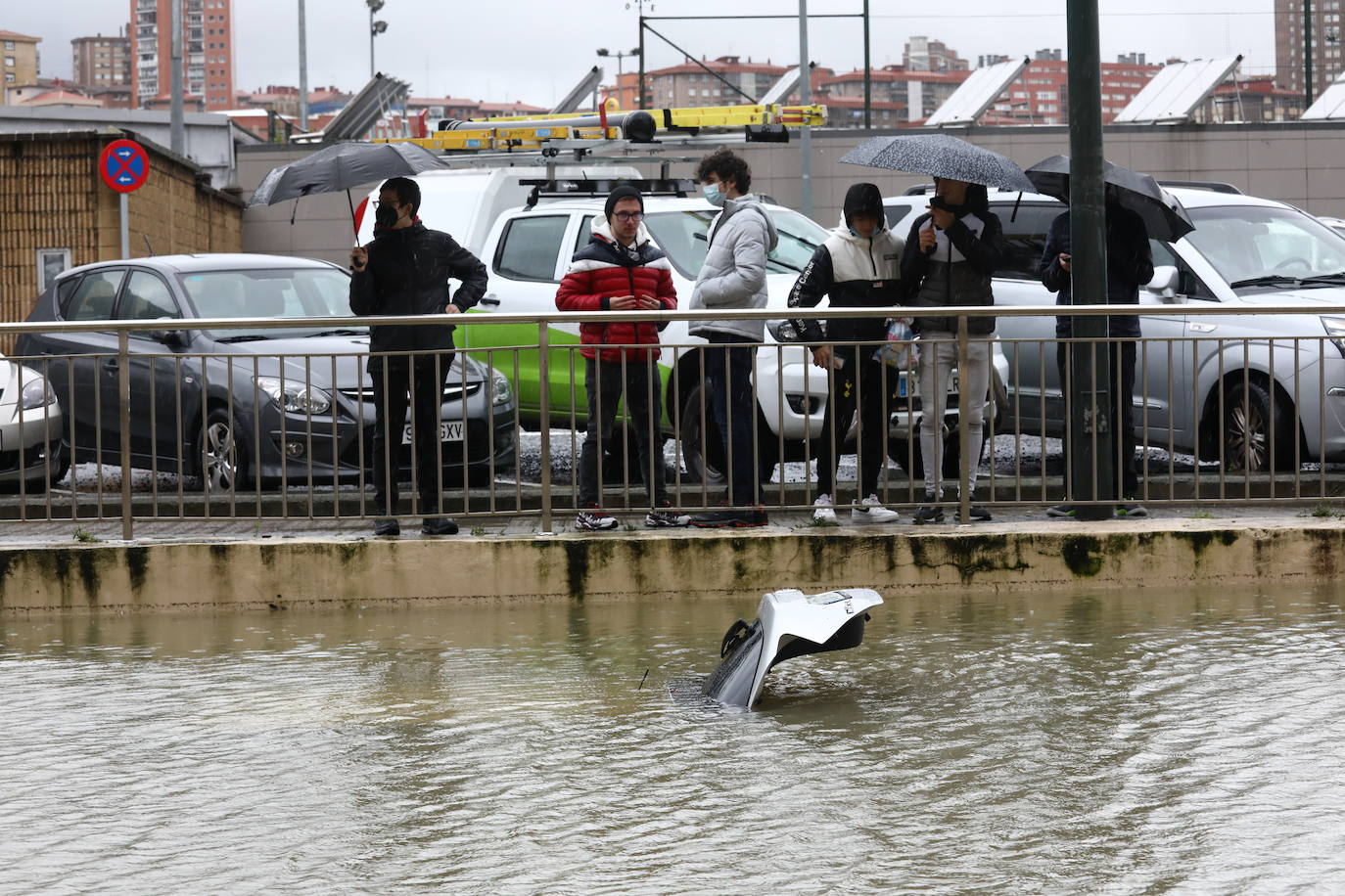 Fotos: Las inundaciones en Zorroza, en imágenes