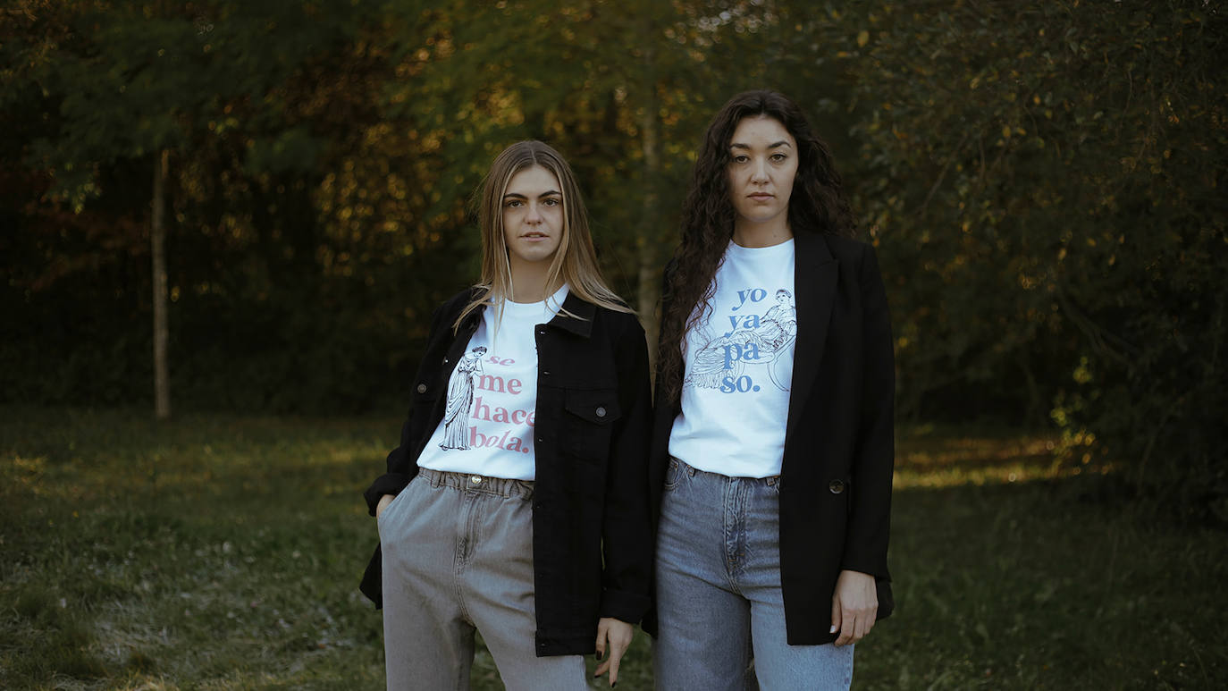 Fotos: Sesión de fotos de Akelarre en el bosque de Zabalgana