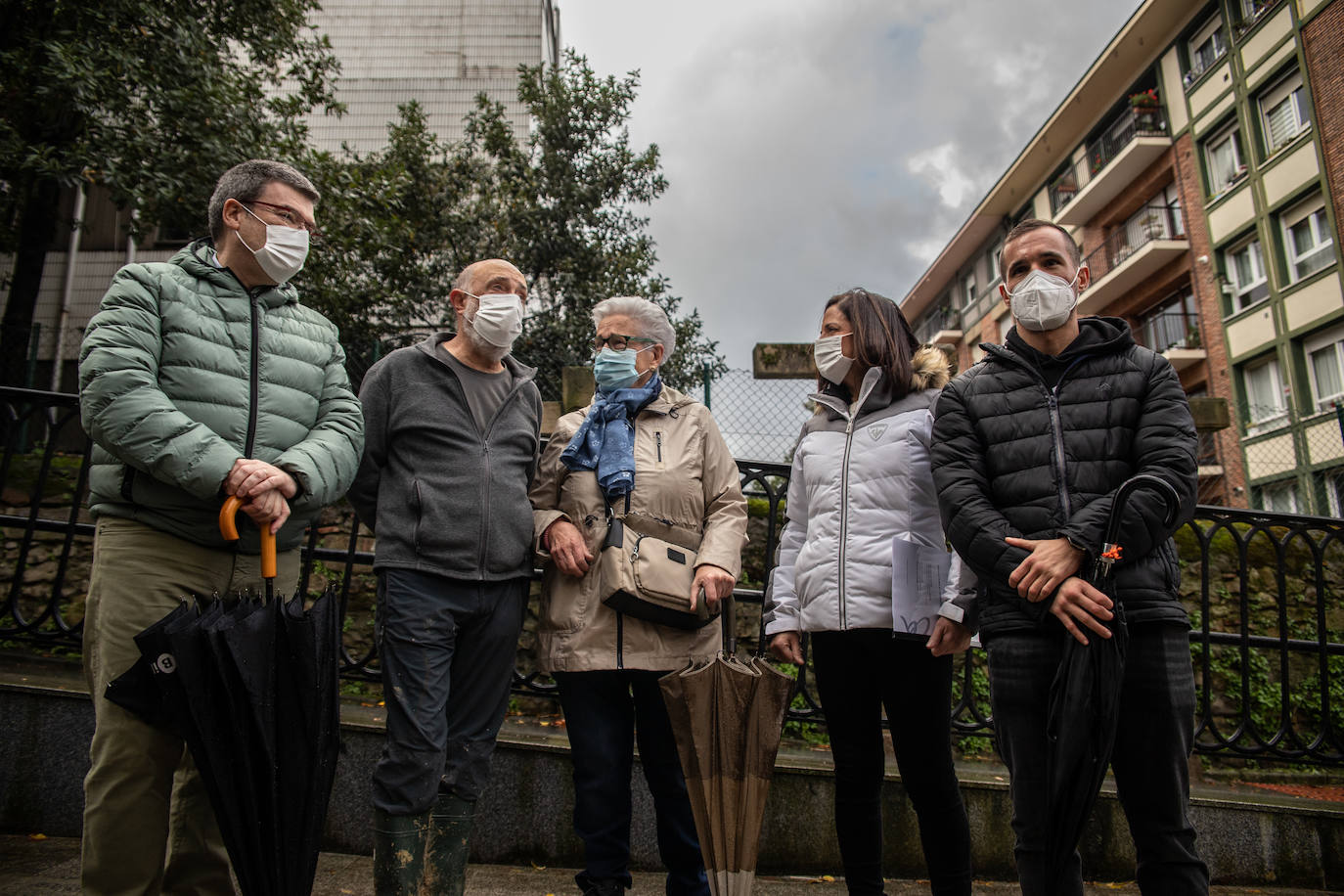 Fotos: Comienza la exhumación de 60 víctimas de la Guerra Civil en el cementerio de Begoña