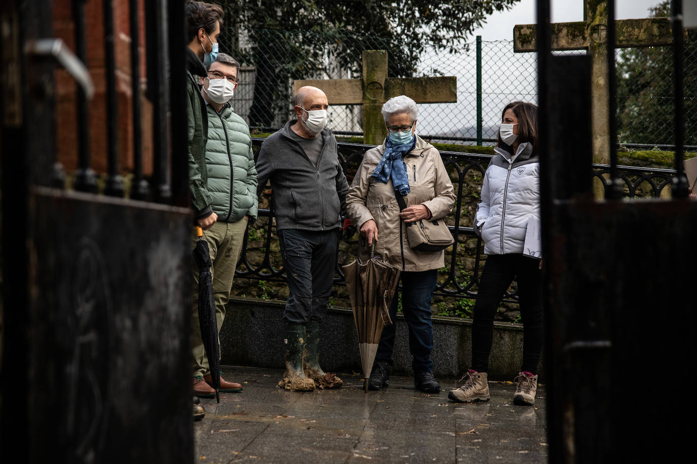 Fotos: Comienza la exhumación de 60 víctimas de la Guerra Civil en el cementerio de Begoña
