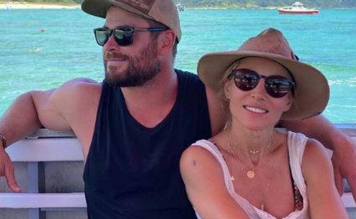 Elsa Pataky y Chris Hemsworth buscan casa en Euskadi