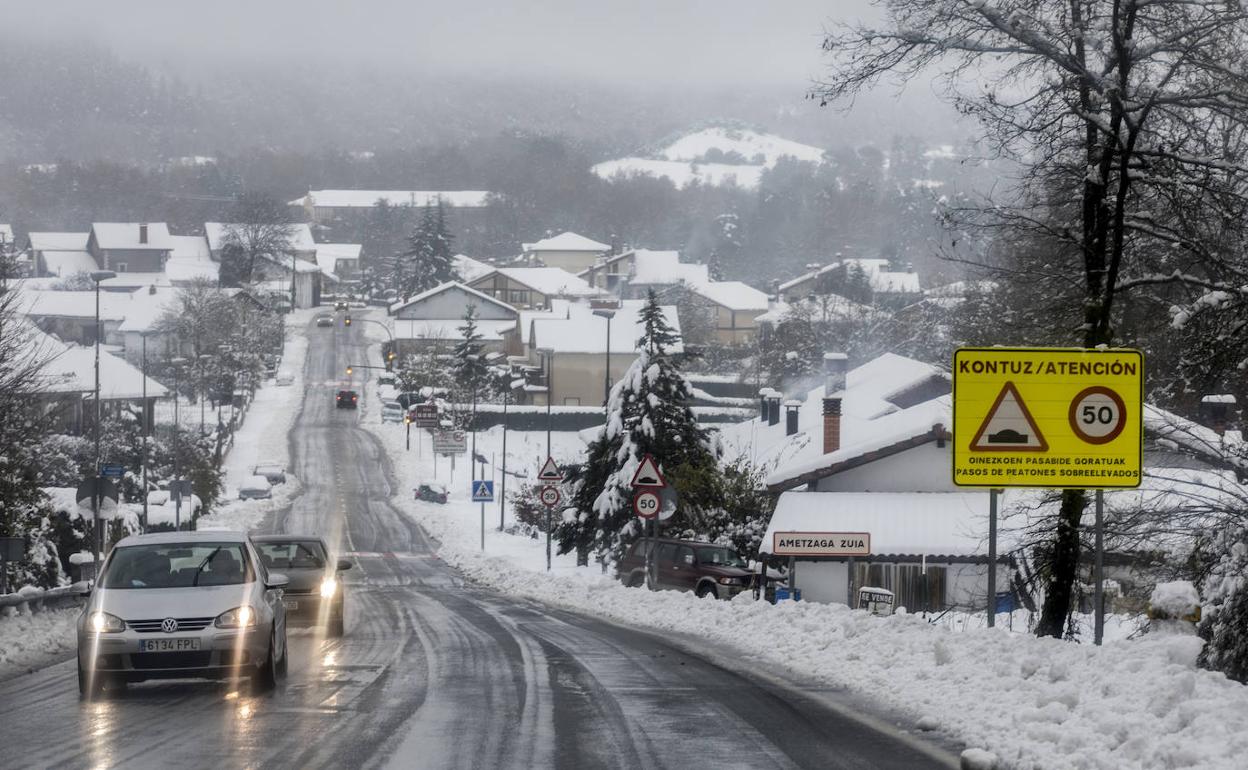 Borrasca Barra : Euskalmet activa el aviso amarillo por riesgo de nevadas y fuertes lluvias desde hoy