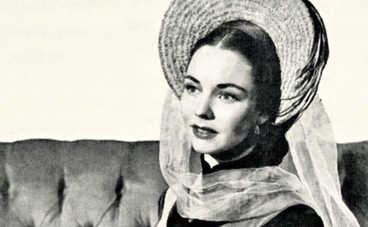 Jennifer Jones como Madame Bovary en la película dirigida por Vincent Minelli en 1949.