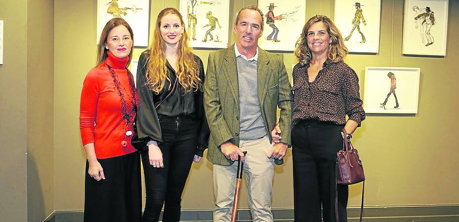 Marian Sandoval, Iratxe Narváez, Jaime Lafita y Lourdes Zuloaga. 