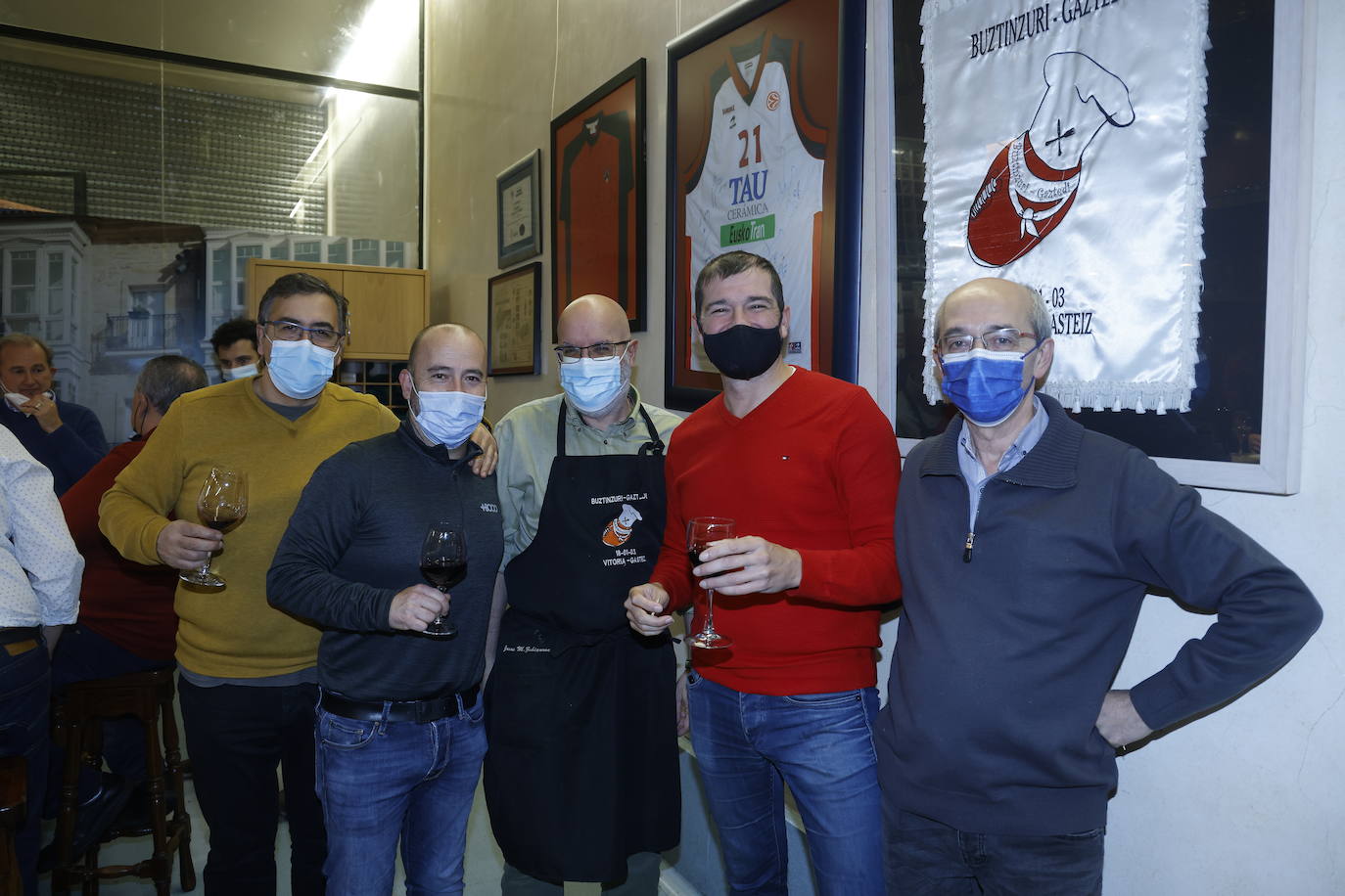 Fotos: Las imágenes del &#039;vestuario&#039; culinario del Bustinzuri-Gaztedi