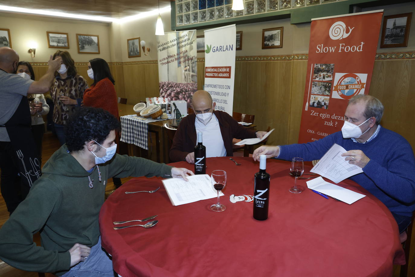 Fotos: Las imágenes del &#039;vestuario&#039; culinario del Bustinzuri-Gaztedi