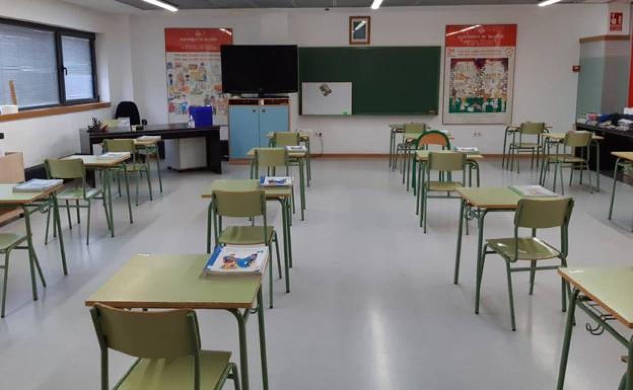 Euskadi suma 385 aulas cerradas por covid, el máximo de toda la pandemia