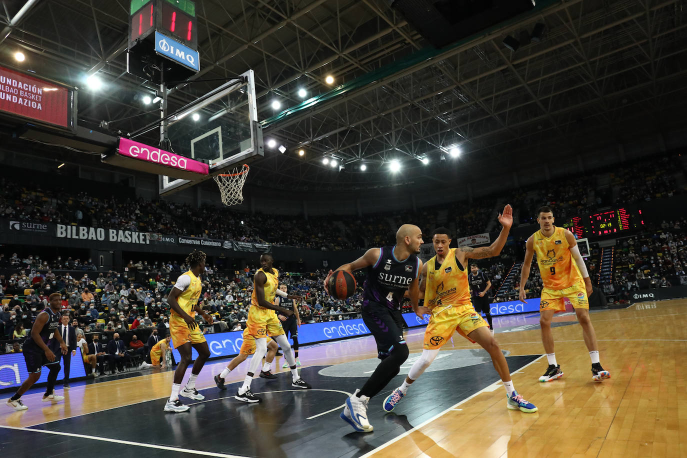 Fotos: El Bilbao Basket - Gran Canaria, en imágenes