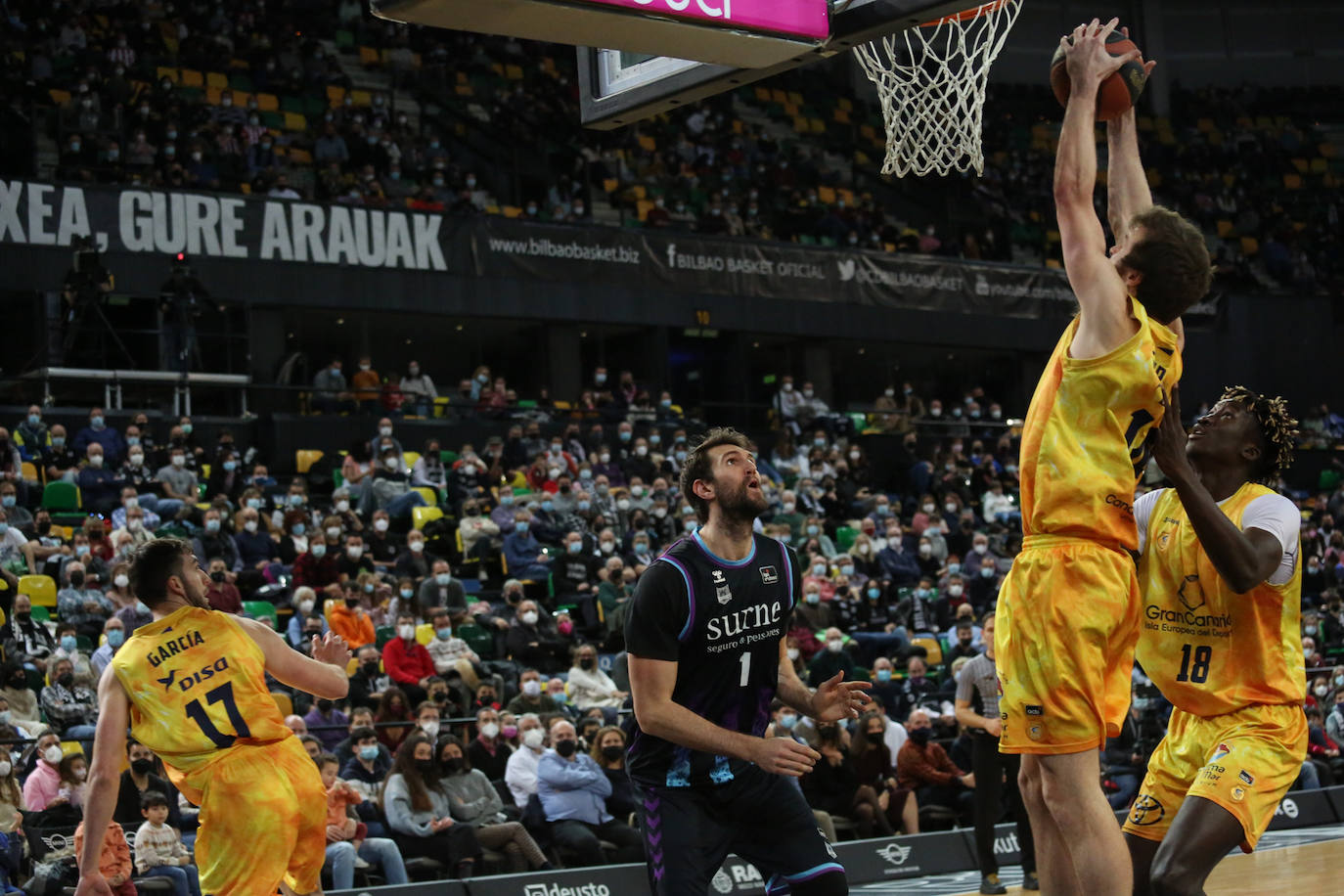 Fotos: El Bilbao Basket - Gran Canaria, en imágenes