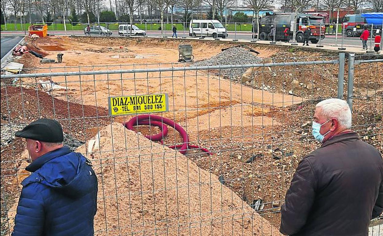 Las obras se encuentran en su fase inicial. 