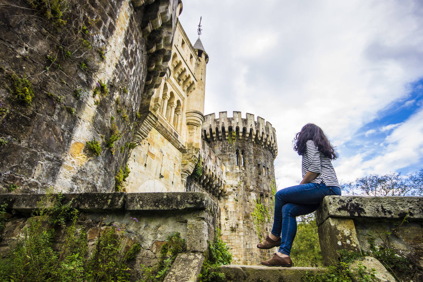 Fotos: El Castillo de Butrón a lo largo de los anos