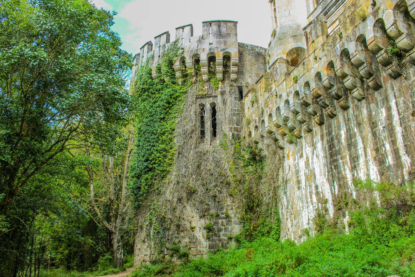 Fotos: El Castillo de Butrón a lo largo de los anos