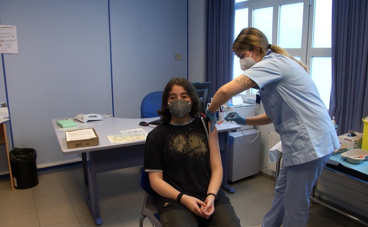 El miércoles arrancó la vacunación de los niños en Euskadi. 