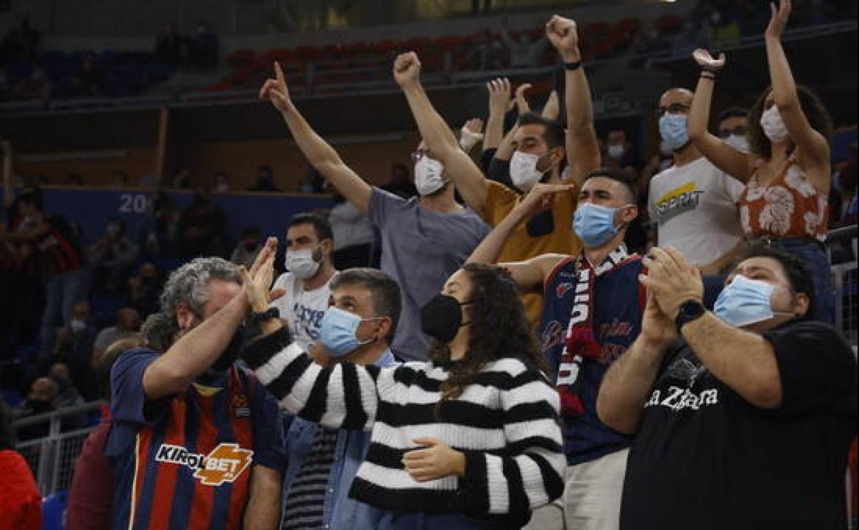 El aforo máximo mañana del Buesa Arena será del 80% 