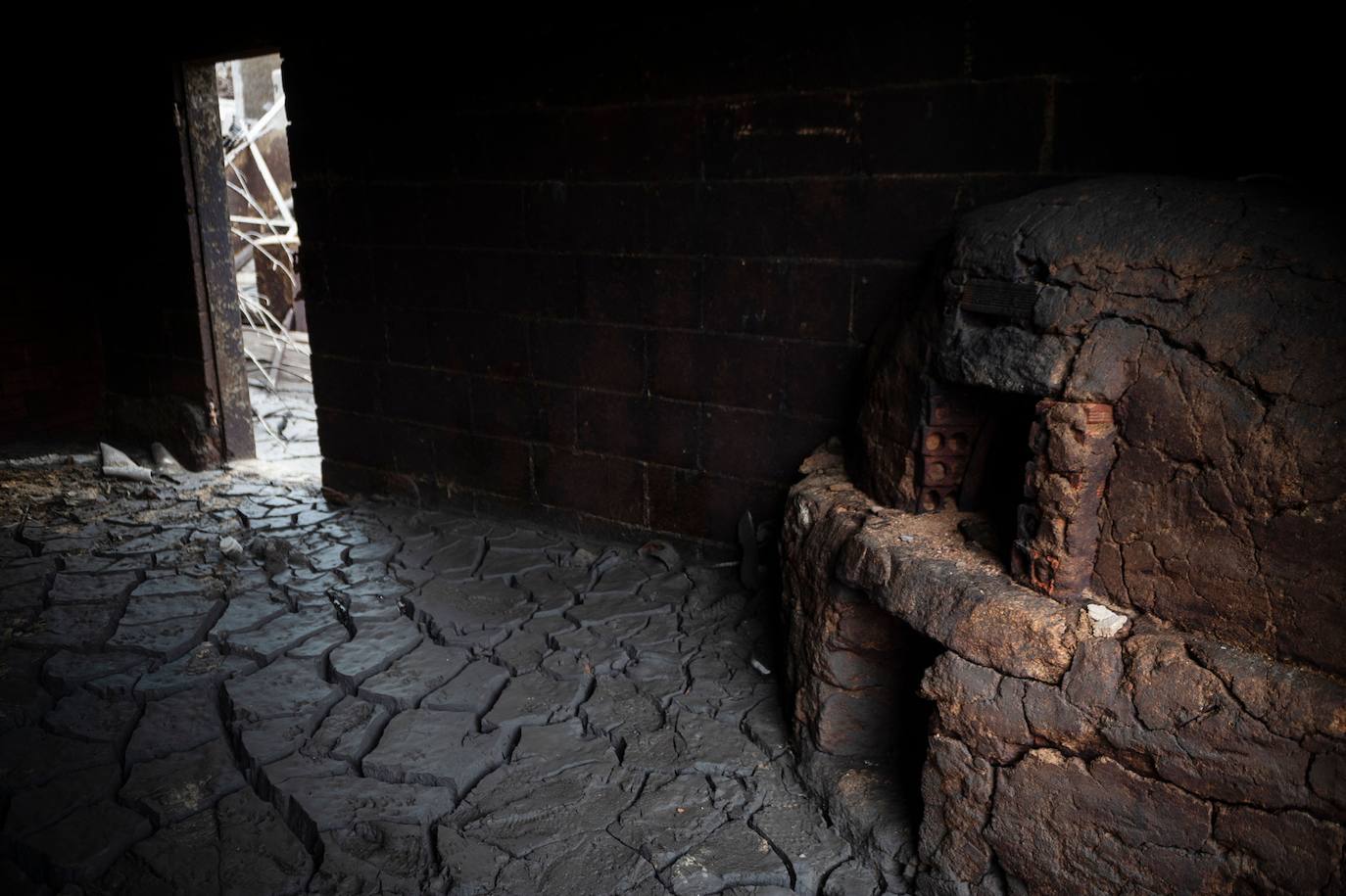 Fotos: El pueblo gallego que emerge de las aguas