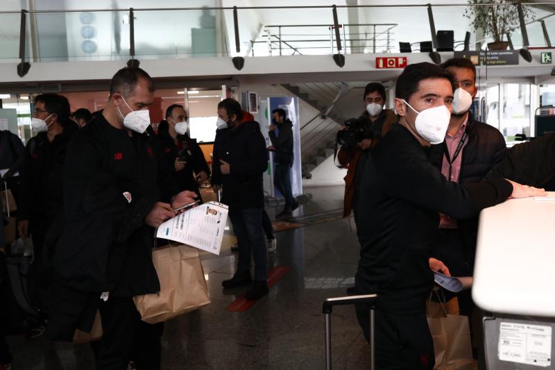 Fotos: El Athletic viaja a Arabia Saudí en busca de la Supercopa
