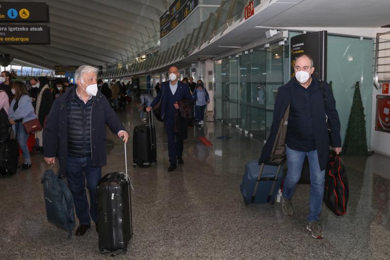 Fotos: El Athletic viaja a Arabia Saudí en busca de la Supercopa