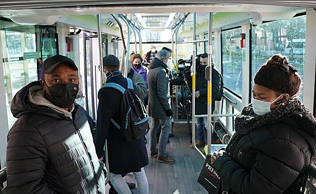 El BEI realiza este miércoles sus primeros viajes con pasajeros.