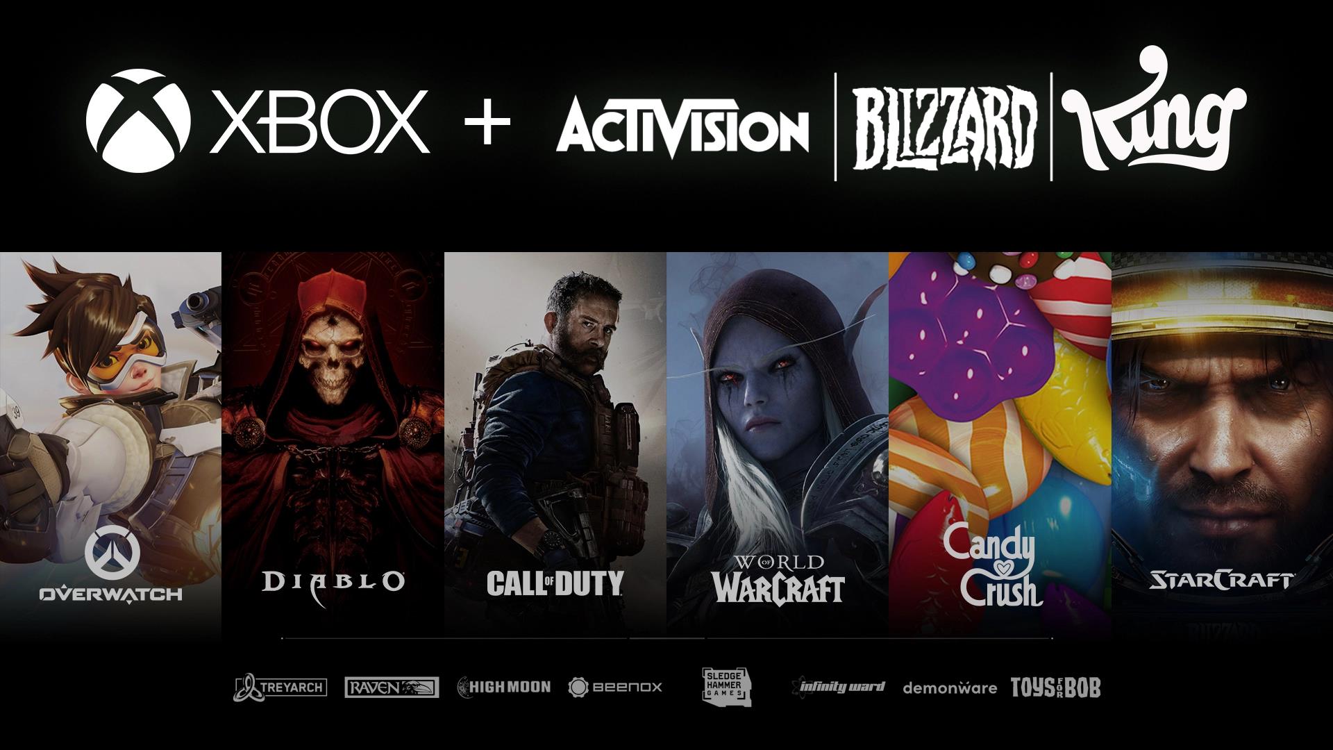 Microsoft adquiere al gigante del ocio electrónico Activision Blizzard