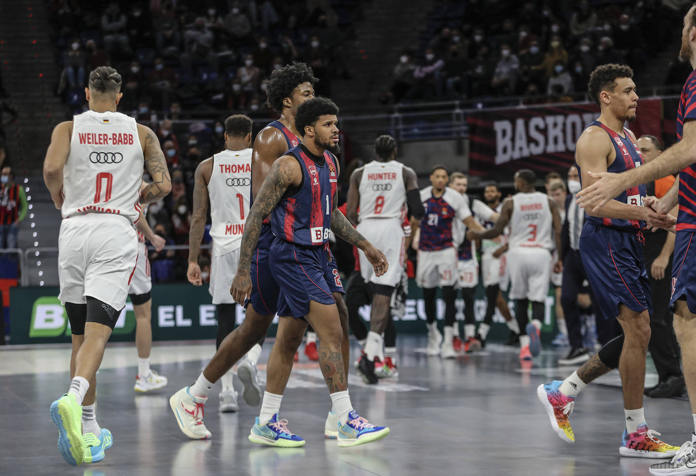 Fotos: Las imágenes del Baskonia - Bayern