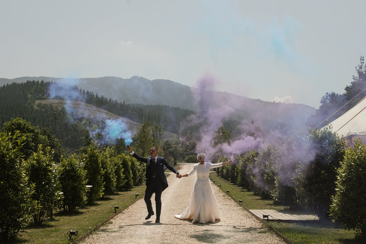 Fotos: Todos los detalles de la boda de Carlota y Aner en Gordexola