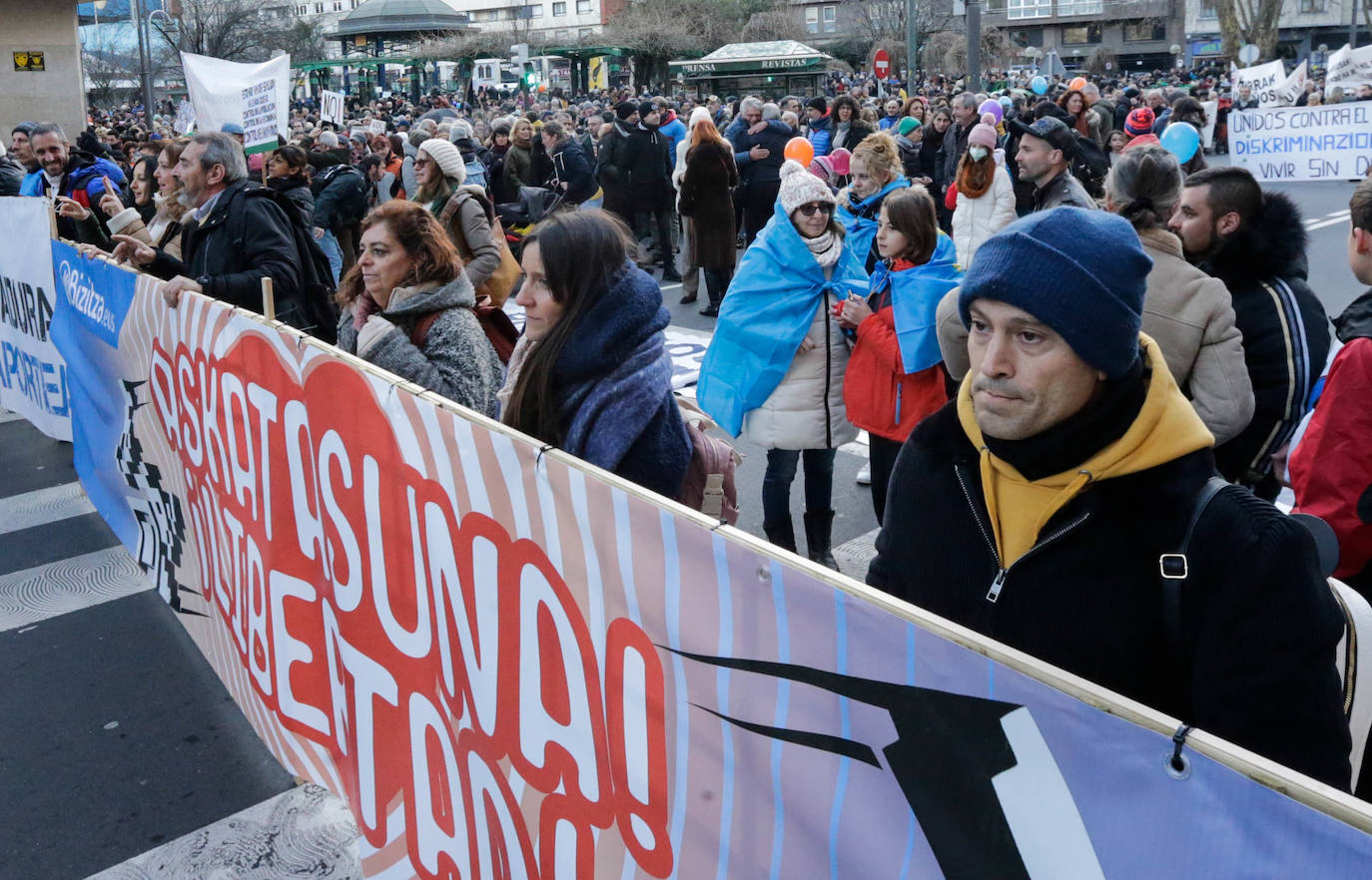Fotos: Manifestación contra el pasaporte covid