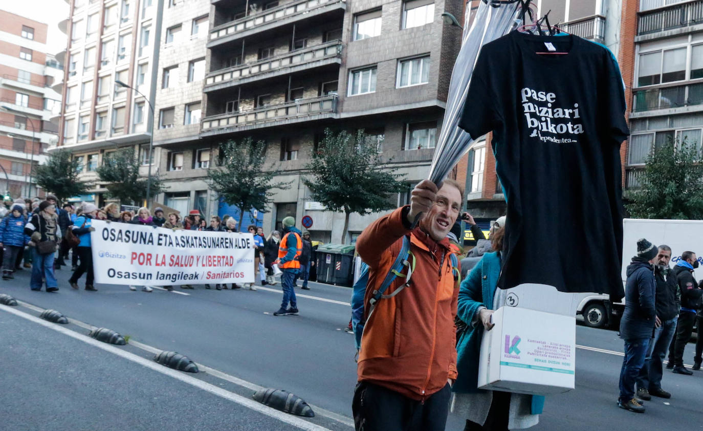 Fotos: Manifestación contra el pasaporte covid