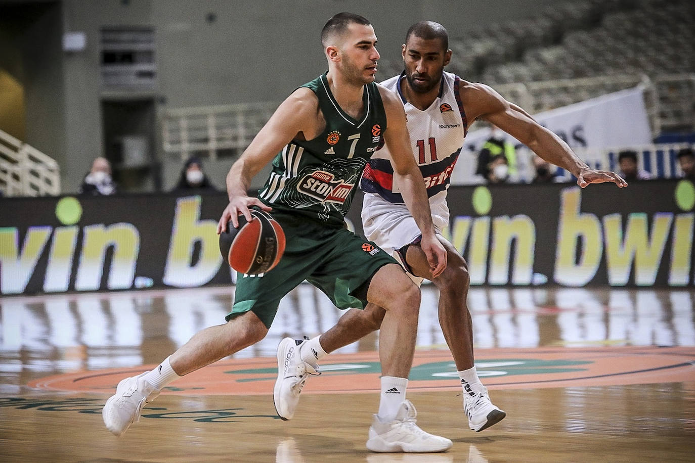 Fotos: Las mejores imágenes del Panathinaikos - Baskonia