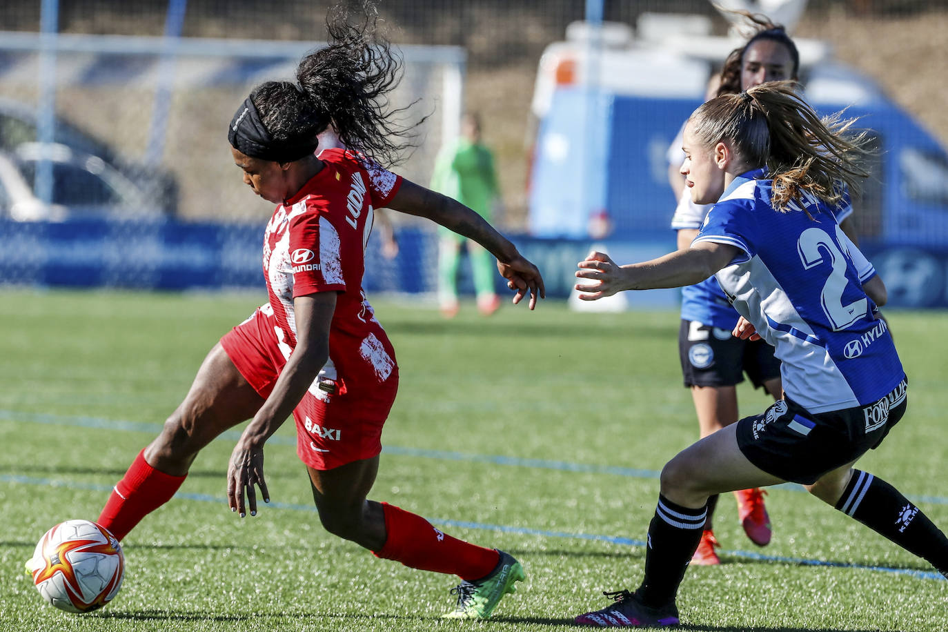 Fotos: Las mejores imágenes del Alavés Glorisas-Atlético