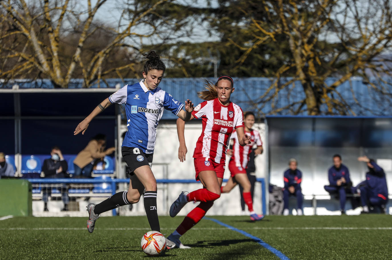 Fotos: Las mejores imágenes del Alavés Glorisas-Atlético