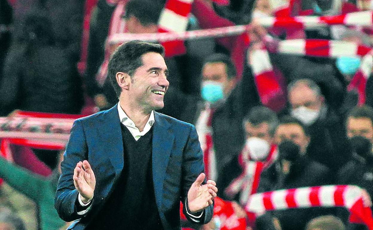 Marcelino: «Hemos hecho un trabajo inmenso»