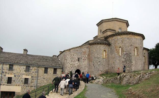 El santuario de Aralar.