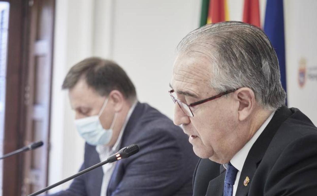 El vicepresidente de UPN, Enrique Maya.