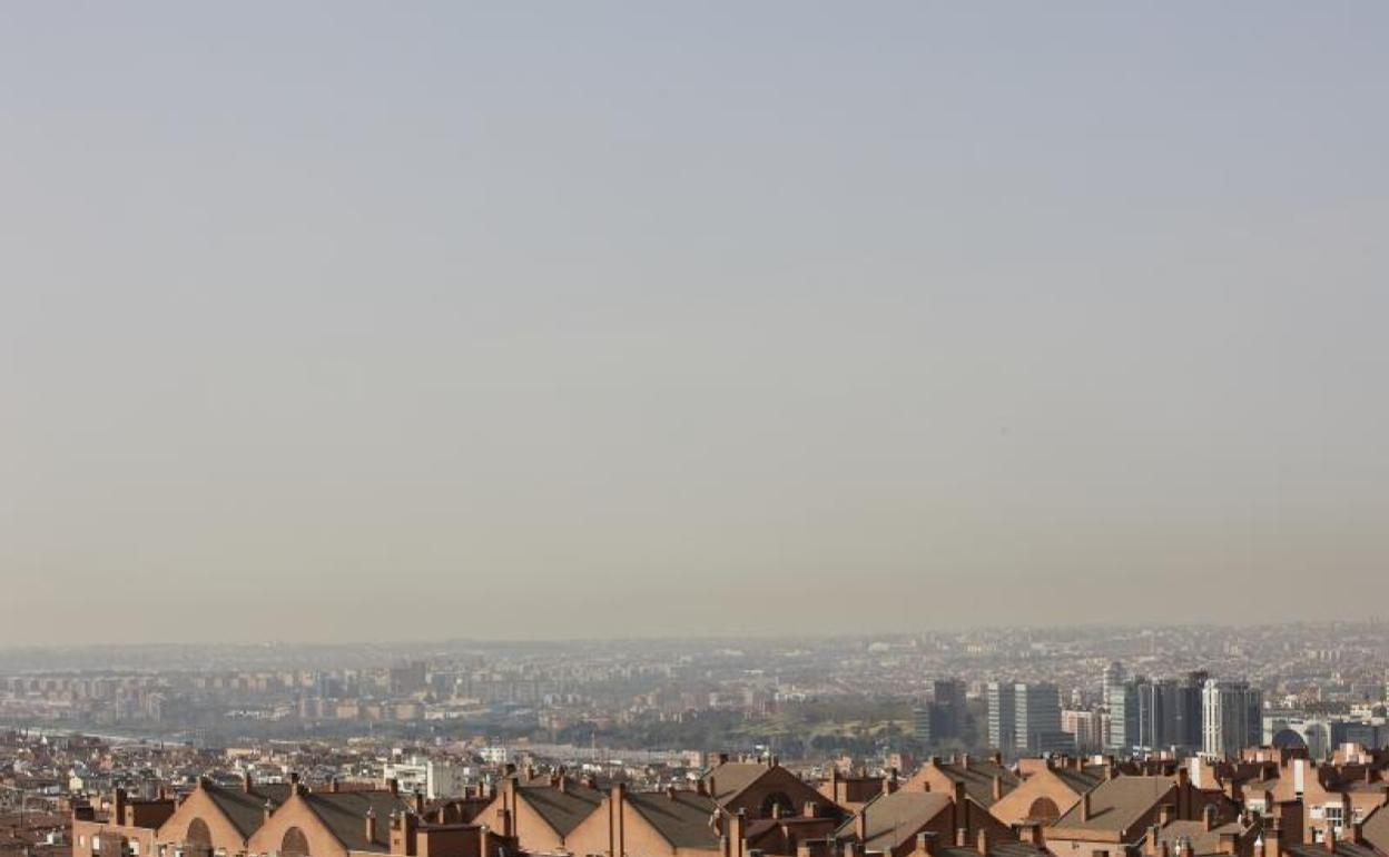 Contaminación en la ciudad de Madrid.