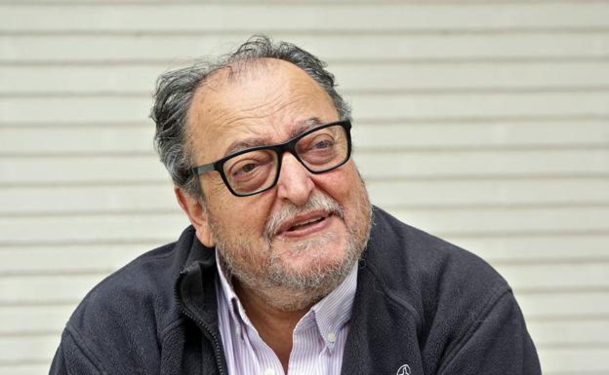 Koldo Montoya, posa en una entrevista reciente para EL CORREO. 