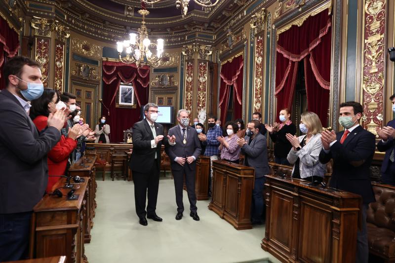 Fotos: Último pleno de Alfonso Gil en el Ayuntamiento de Bilbao