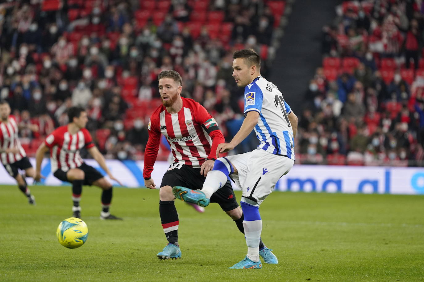 Fotos: Las imágenes del Athletic-Real Sociedad