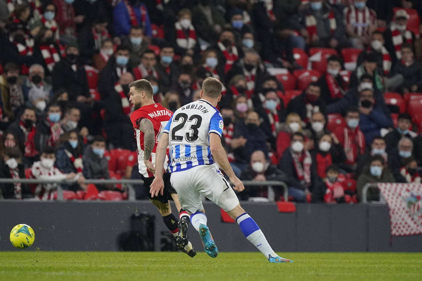 Fotos: Las imágenes del Athletic-Real Sociedad