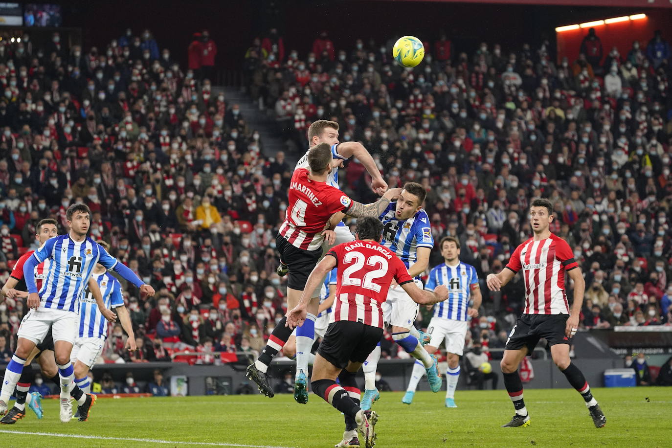 Fotos: Las imágenes del Athletic-Real Sociedad