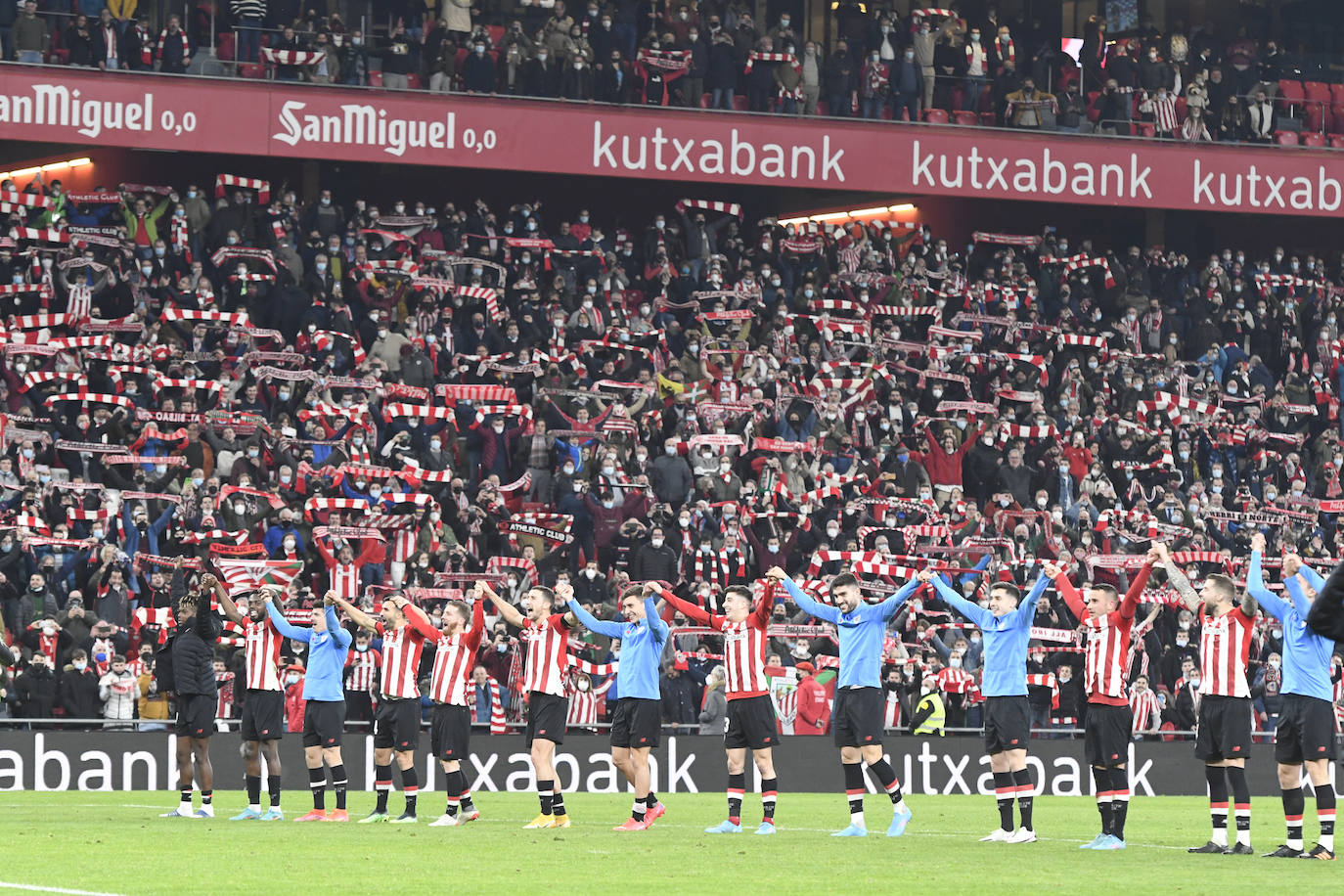 Fotos: Las imágenes del Athletic-Real Sociedad