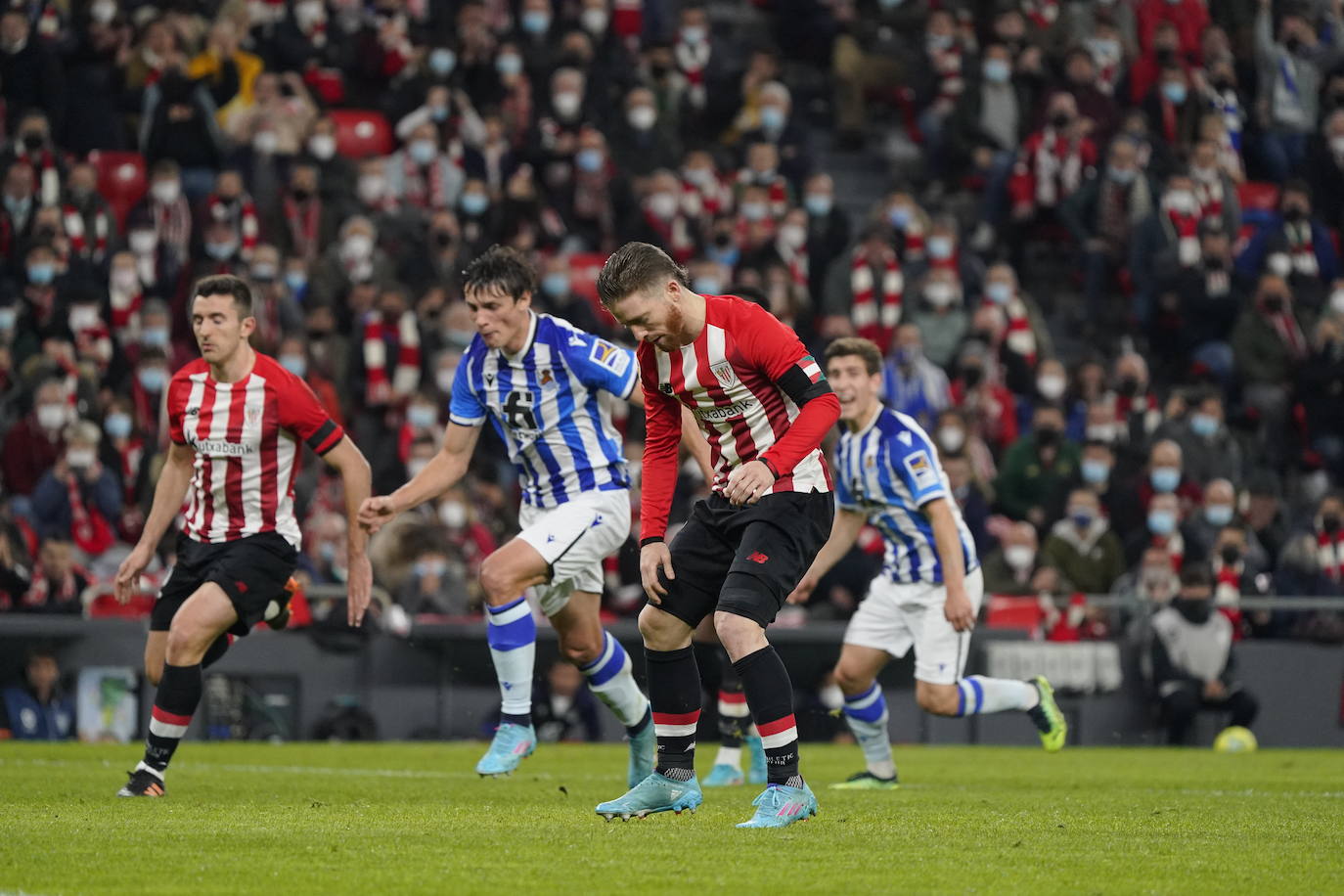 Fotos: Las imágenes del Athletic-Real Sociedad